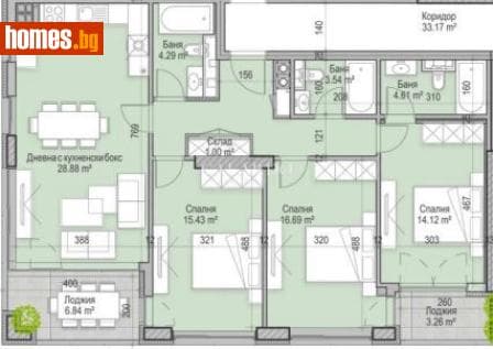 Четиристаен, 150m²