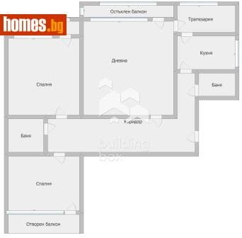 Тристаен, 97m²