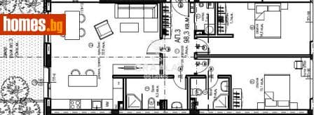 Тристаен, 132m²