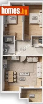 Тристаен, 102m²