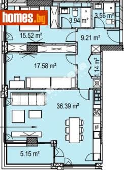 Тристаен, 137m²