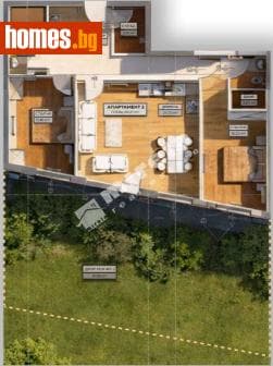 Тристаен, 99m²