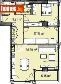 Тристаен, 137m²