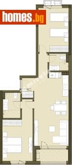 Тристаен, 99m²