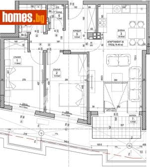 Тристаен, 89m²
