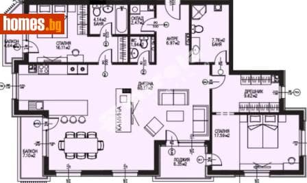 Тристаен, 194m²