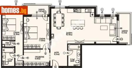 Тристаен, 169m²