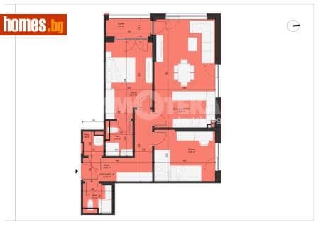 Тристаен, 116m²