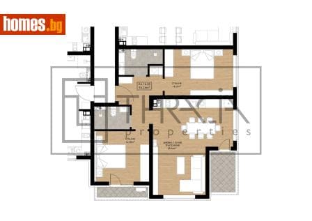 Тристаен, 109m²