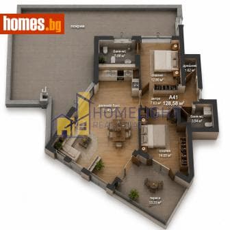 Тристаен, 242m²