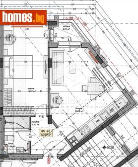 Двустаен, 76m²