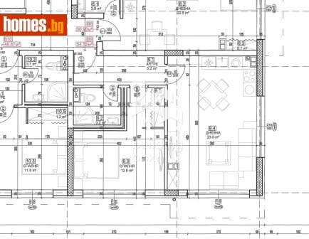 Двустаен, 65m²