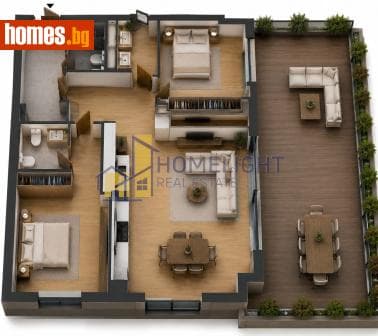 Тристаен, 208m²