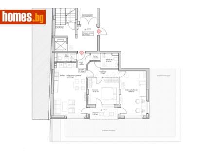 Тристаен, 112m²