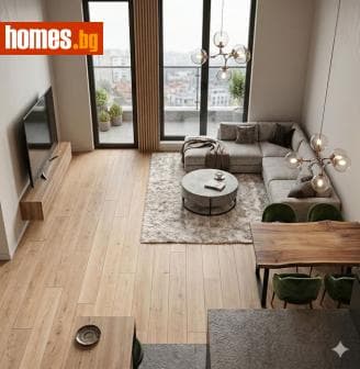 Двустаен, 51m²