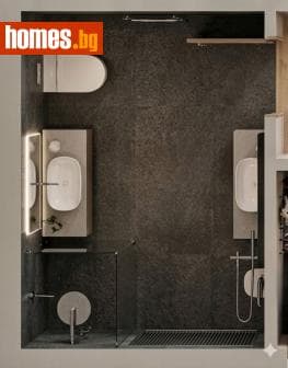 Двустаен, 51m²