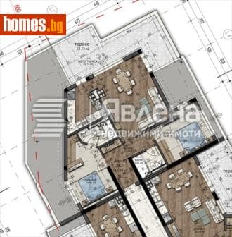 Тристаен, 127m²