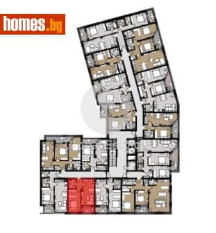 Двустаен, 60m²