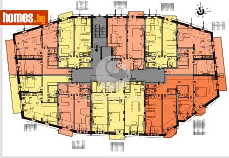 Двустаен, 85m²