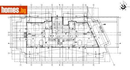 Двустаен, 80m²