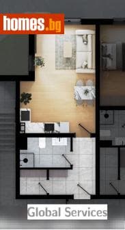 Едностаен, 52m²
