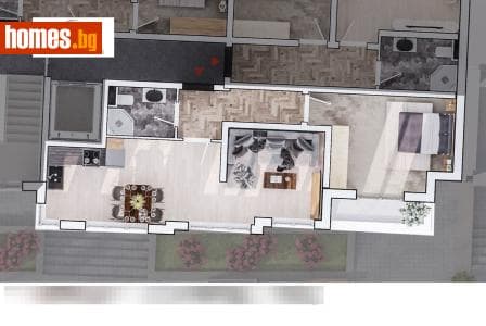 Двустаен, 85m²