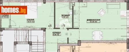 Двустаен, 89m²