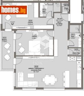 Тристаен, 138m²