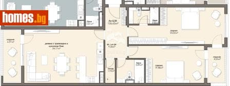Тристаен, 145m²