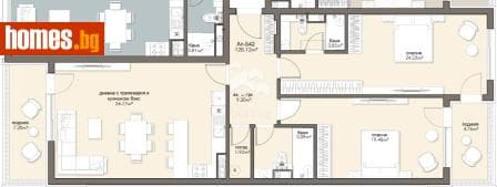 Тристаен, 147m²