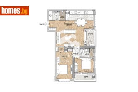 Тристаен, 110m²