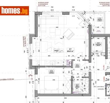 Двустаен, 74m²