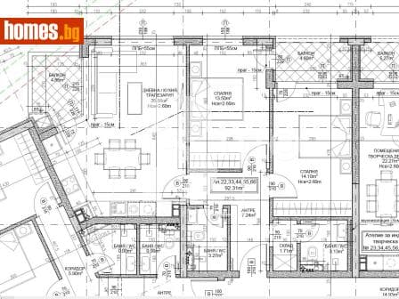 Тристаен, 110m²