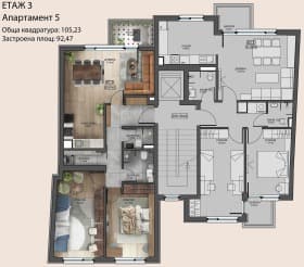 Продава 3-СТАЕН град София, Надежда 2 250 447 € 489 831.76 лв.