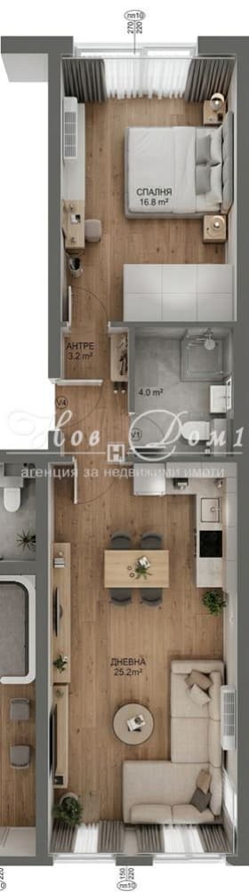 Продава 2-СТАЕН град София, Студентски град 158 990 € 310 957.41 лв.