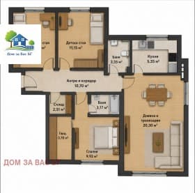 Продава 4-СТАЕН град София, Обеля 1 194 768 € 380 933.10 лв.