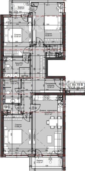 Продава МНОГОСТАЕН град София, Младост 4 331 961 € 649 259.28 лв.