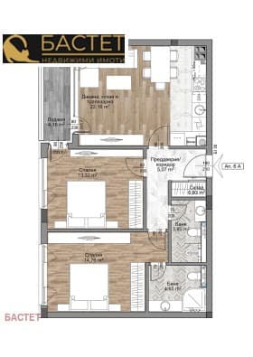 Продава 3-СТАЕН град София, Младост 4 219 678 € 429 652.82 лв.