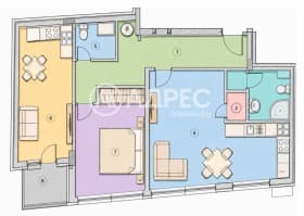 Продава 3-СТАЕН град София, Хаджи Димитър 205 485 € 401 893.73 лв.