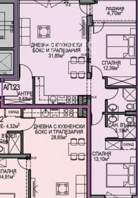 Продава 3-СТАЕН град София, Обеля 2 148 652 € 290 738.04 лв.