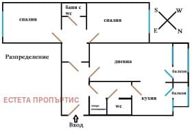 Продава 3-СТАЕН град София, Банишора 206 000 € 402 900.98 лв.