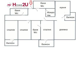 Продава 4-СТАЕН град София, Лозенец 800 000 € 1 564 664.00 лв. Цената е без ДДС