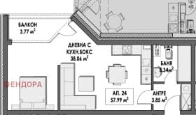Продава 1-СТАЕН град София, Студентски град 160 149 € 313 224.22 лв.