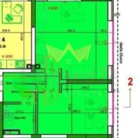 Продава 2-СТАЕН град София, в.з.Киноцентъра 3 част 133 900 € 261 885.64 лв.