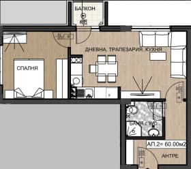 Продава 2-СТАЕН град София, Горна баня 162 104 € 317 047.87 лв.