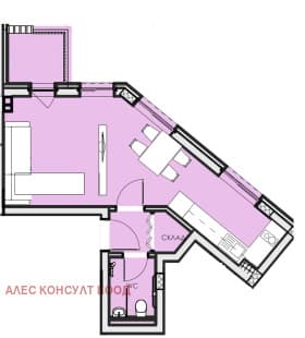 Продава 1-СТАЕН град София, Люлин 6 95 000 € 185 803.85 лв.