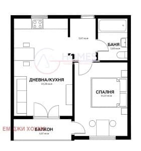 Продава 2-СТАЕН град София, Зона Б-19 115 200 € 225 311.62 лв.