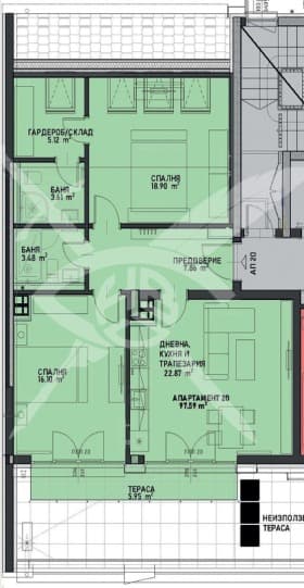 Продава 3-СТАЕН град София, Банишора 301 525 € 589 731.64 лв.