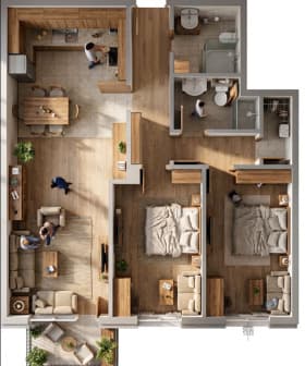 Продава 3-СТАЕН град София, Красна поляна 2 219 882 € 430 051.81 лв.