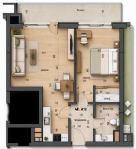 Продава 2-СТАЕН град София, Лагера 150 100 € 293 570.08 лв.